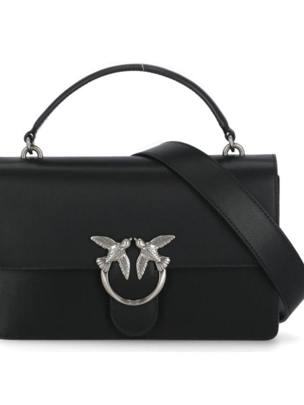 New Pinko Love One Leather Handbag